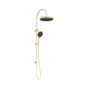 Nero Serenity Twin Shower Brushed Gold