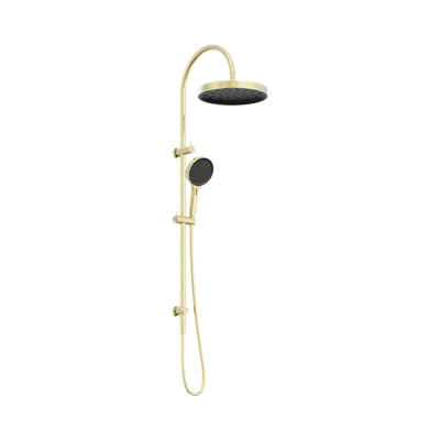 Nero Serenity Twin Shower Brushed Gold