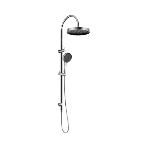 Nero Serenity Twin Shower Chrome