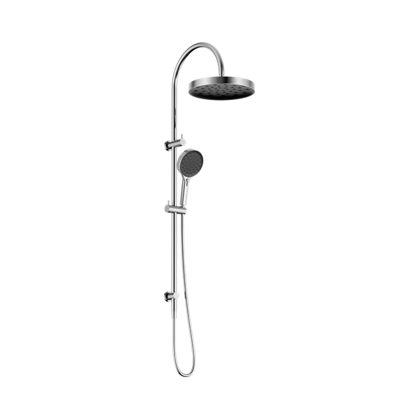 Nero Serenity Twin Shower Chrome