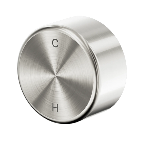 Nero Serenity Progressive Shower Mixer With Metal Handle Brushed Nickel