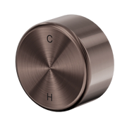 Serenity Progressive Shower Mixer With Metal Handle Brushed Bronze