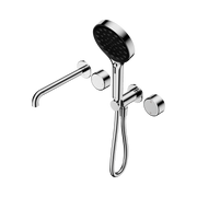 Nero Serenity Progressive Shower System With Spout With Metal Handle And Serenity Hand Shower - Chrome