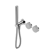 Nero Serenity Progressive Shower System With Carrara Handle And Slim Shower - Chrome