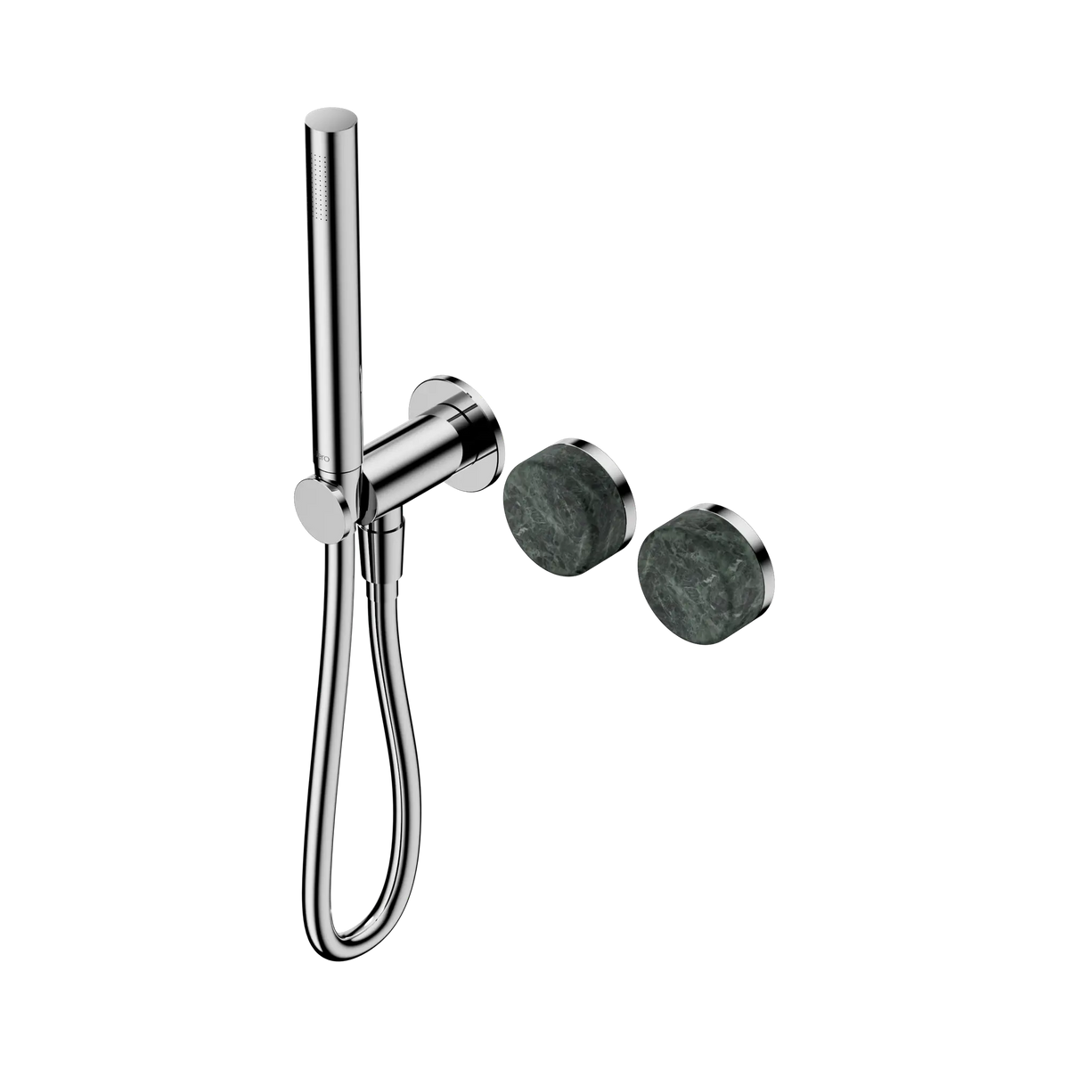 Nero Serenity Progressive Shower System With Verde Alpi Handle And Slim Shower - Chrome