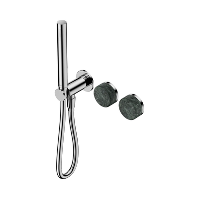 Nero Serenity Progressive Shower System With Verde Alpi Handle And Slim Shower - Chrome