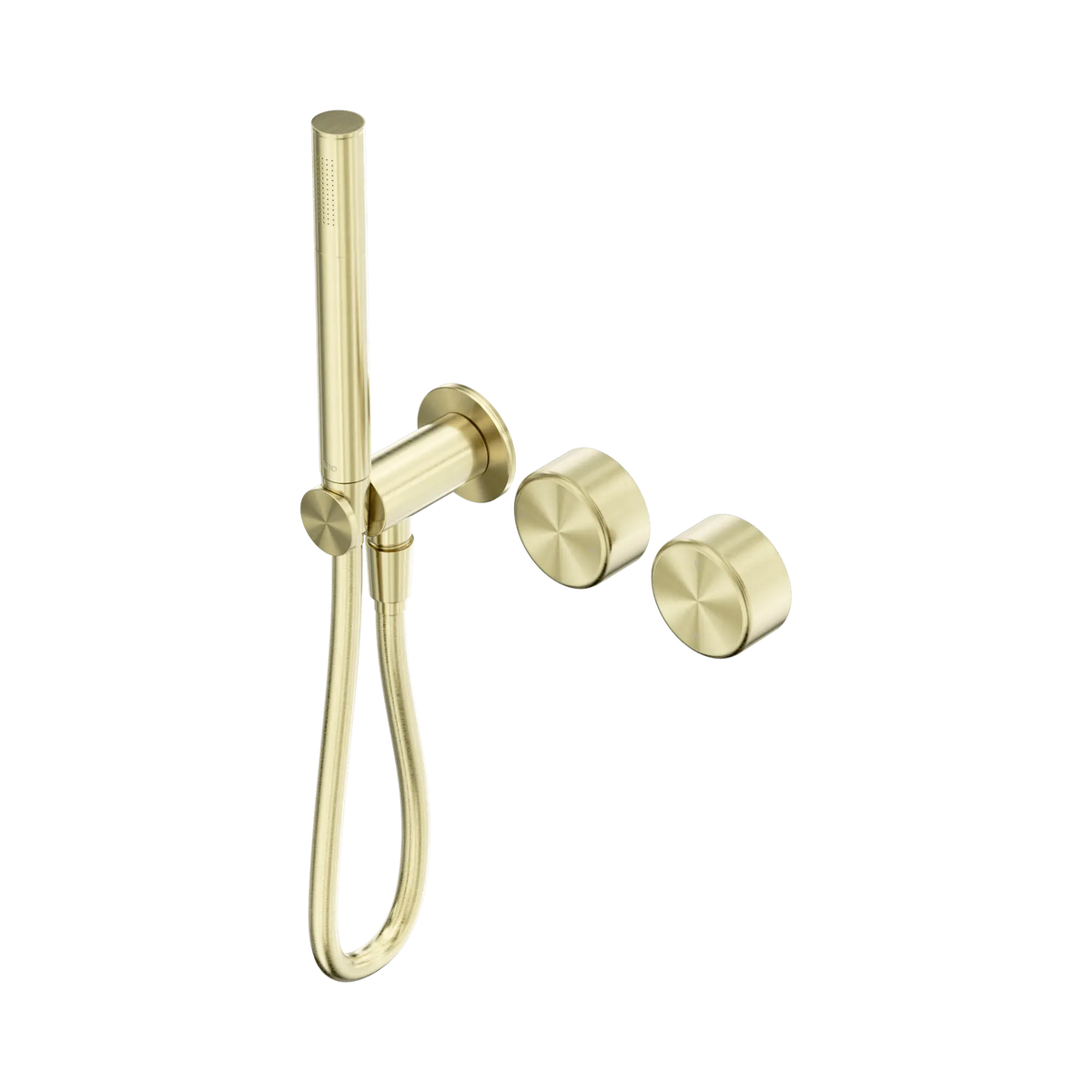 Serenity Progressive Shower System With Metal Handle And Slim Shower Brushed Gold