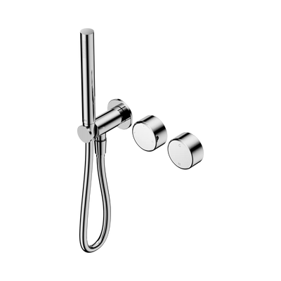 Nero Serenity Progressive Shower System With Metal Handle And Slim Shower Chrome