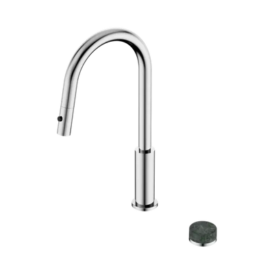 Nero Serenity Progressive Pull Out Kitchen Set With Verde Alpi Handle - Chrome