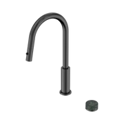 Nero Serenity Progressive Pull Out Kitchen Set With Verde Alpi Handle - Gun Metal