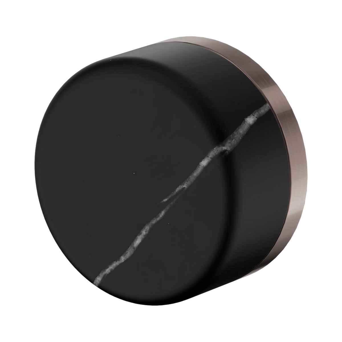 Nero Serenity Progressive Shower Mixer With Marquina Black Handle - Brushed Bronze