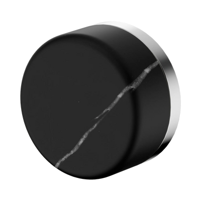 Nero Serenity Progressive Shower Mixer With Marquina Black Handle - Chrome
