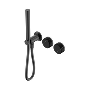 Nero Serenity Progressive Shower System With Marquina Black Handle And Slim Shower - Gun Metal
