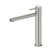 Nero Dolce II Tall Basin Mixer Brushed Nickel