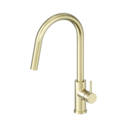 Nero Dolce II Pull Out Sink Mixer Brushed Gold