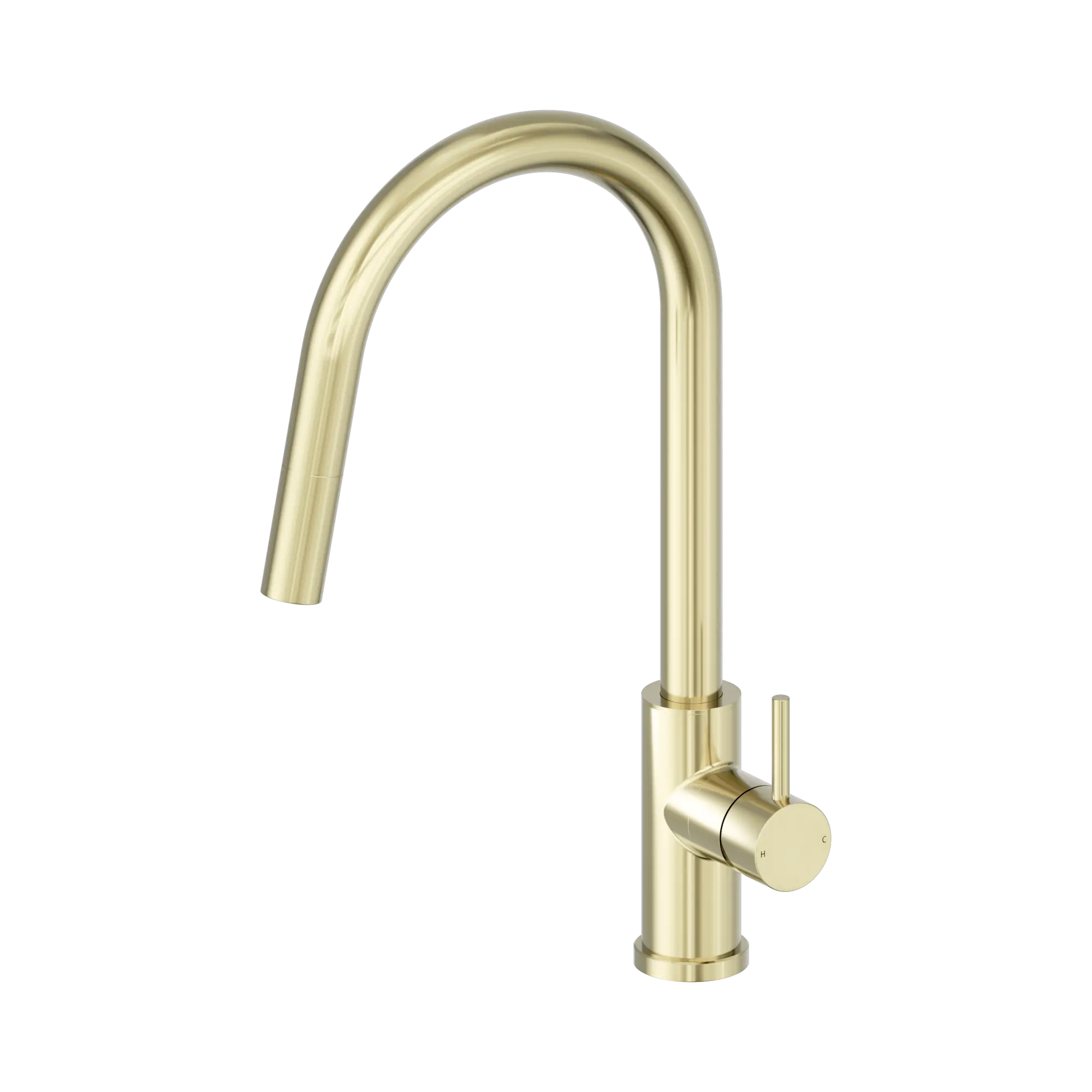 Nero Dolce II Pull Out Sink Mixer Brushed Gold