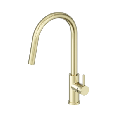 Nero Dolce II Pull Out Sink Mixer Brushed Gold