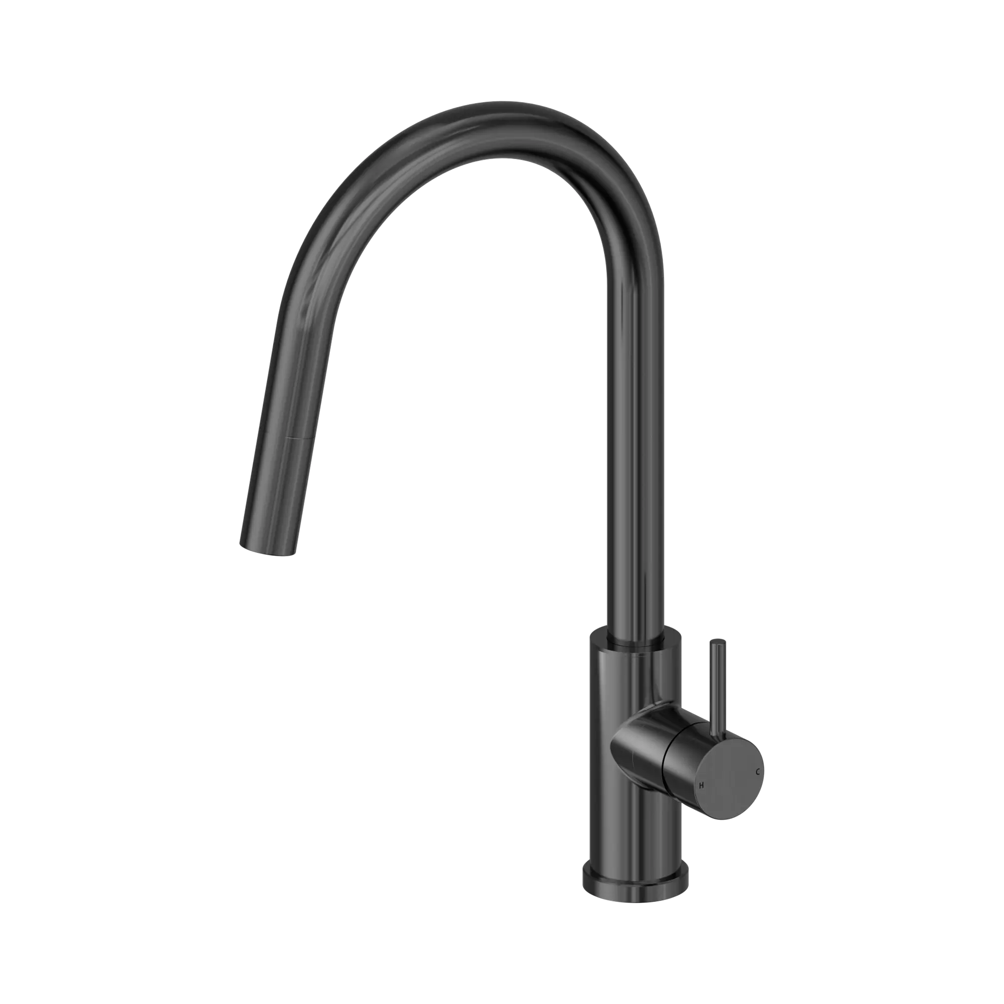 Nero Dolce II Pull Out Sink Mixer Gun Metal