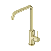 Nero Dolce II Sink Mixer - Square Spout Brushed Gold