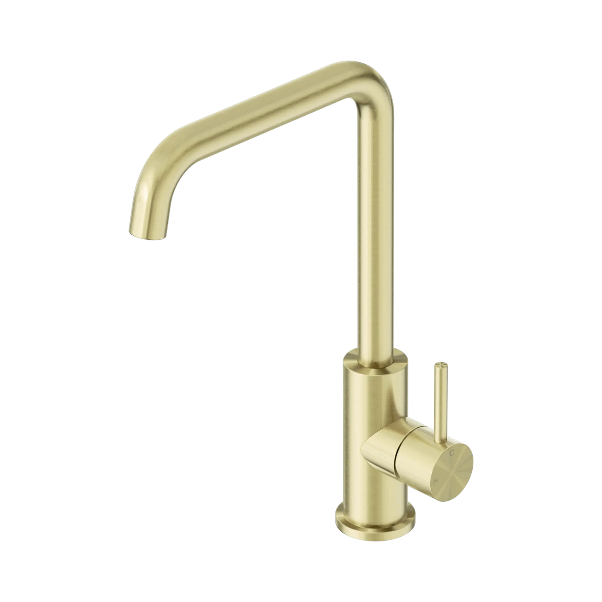 Nero Dolce II Sink Mixer - Square Spout Brushed Gold