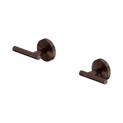Nero Mecca Lever Wall Top Assemblies Rome Bronze