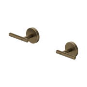 Nero Mecca Lever Wall Top Assemblies Tumbled Antique Brass