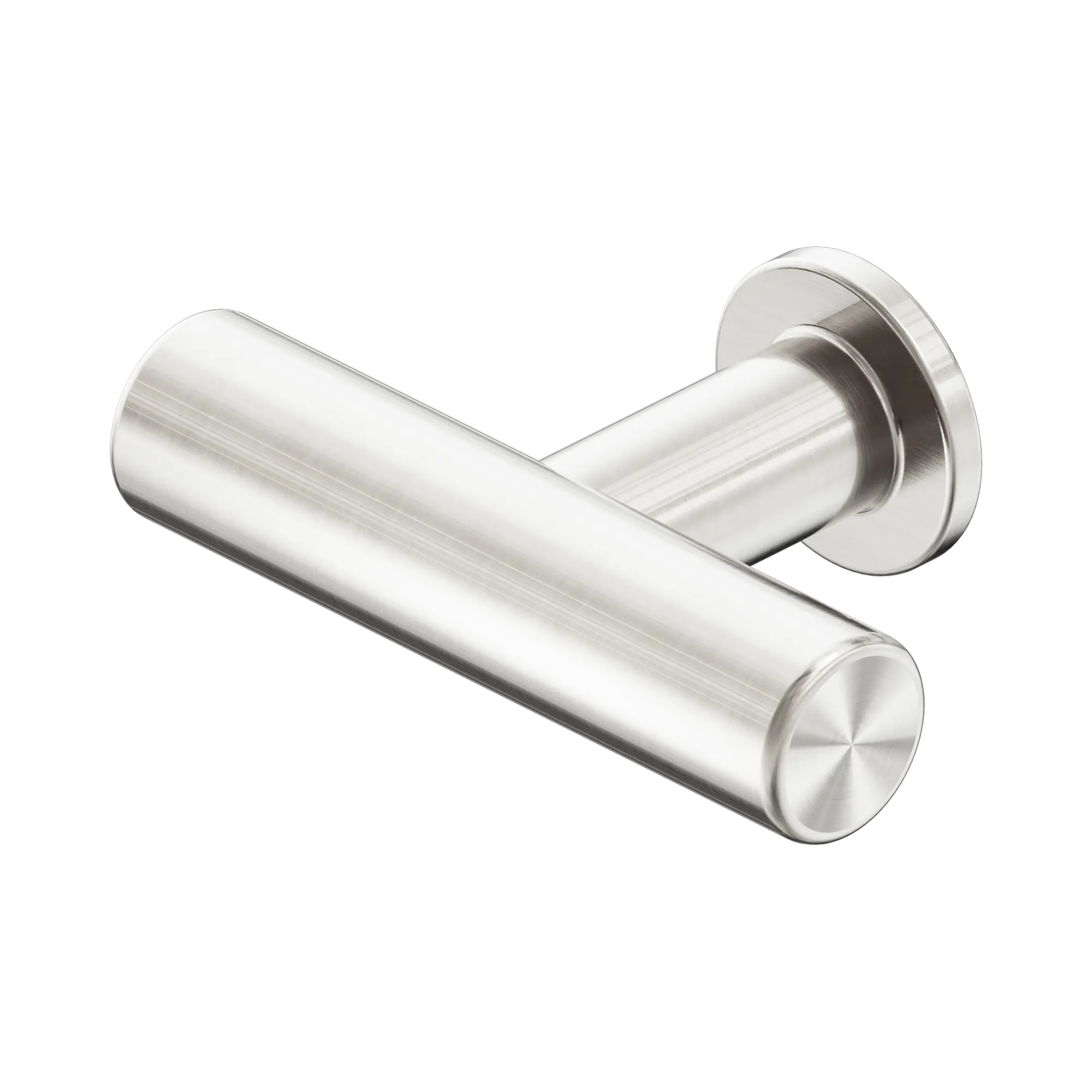 Nero Mecca T-Pull Handle Brushed Nickel