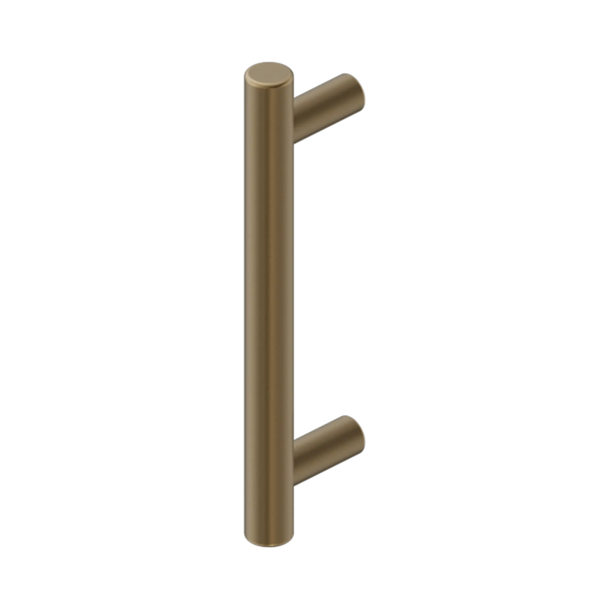 Nero Mecca Pull Handle 130mm Tumbled Antique Brass