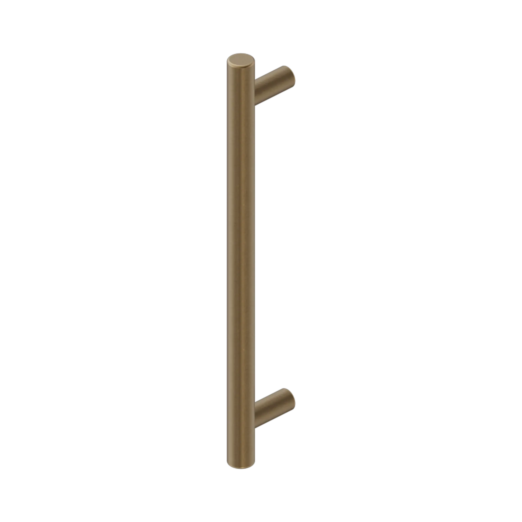 Nero Mecca Pull Handle 200mm Tumbled Antique Brass