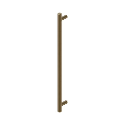 Nero Mecca Pull Handle 330mm Tumbled Antique Brass