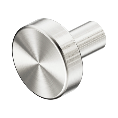 Nero Mecca Cabinet Knob 26mm Brushed Nickel