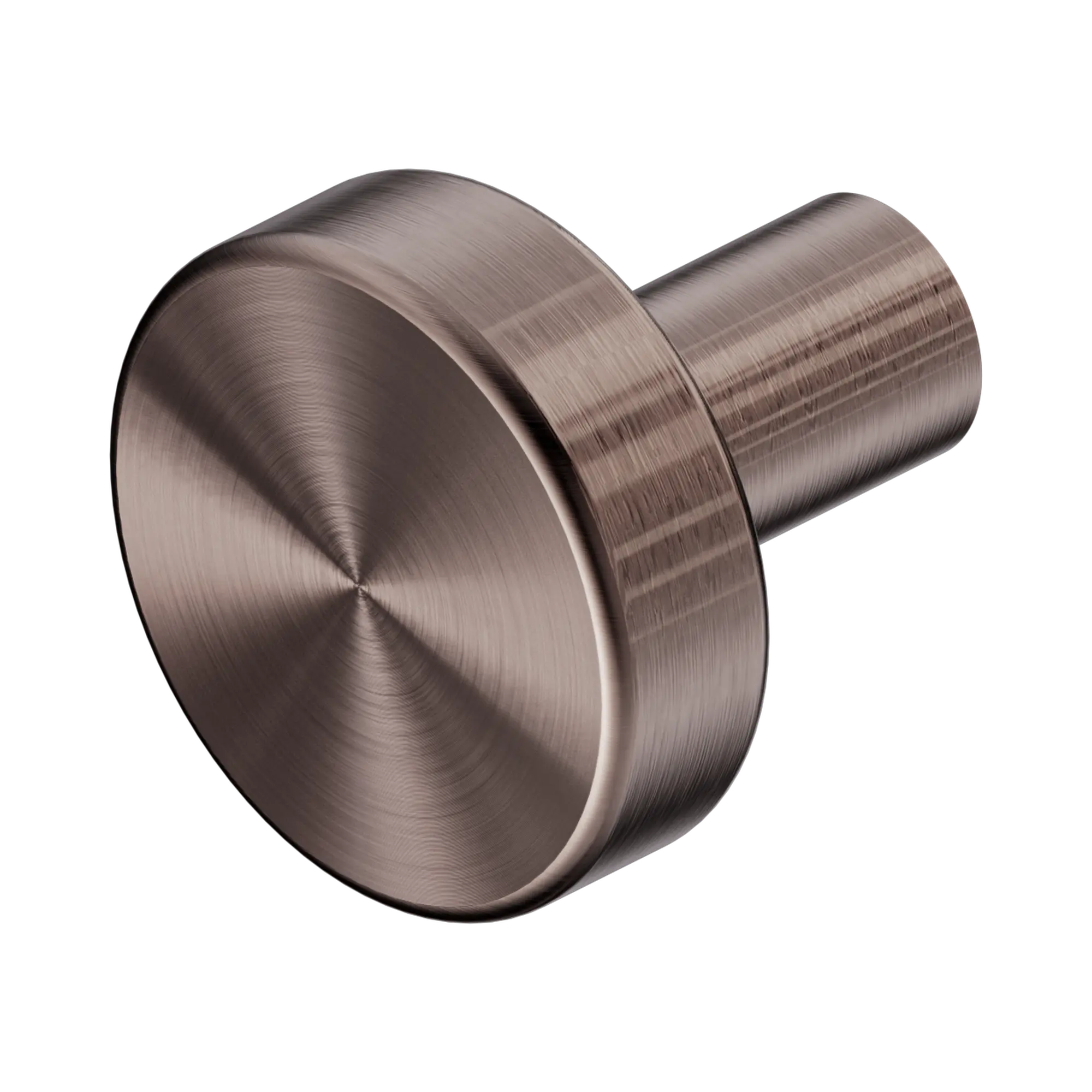 Nero Mecca Cabinet Knob 26mm Brushed Bronze