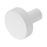 Nero Mecca Cabinet Knob 26mm Matte White