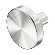 Nero Mecca Cabinet Knob 36mm Brushed Nickel