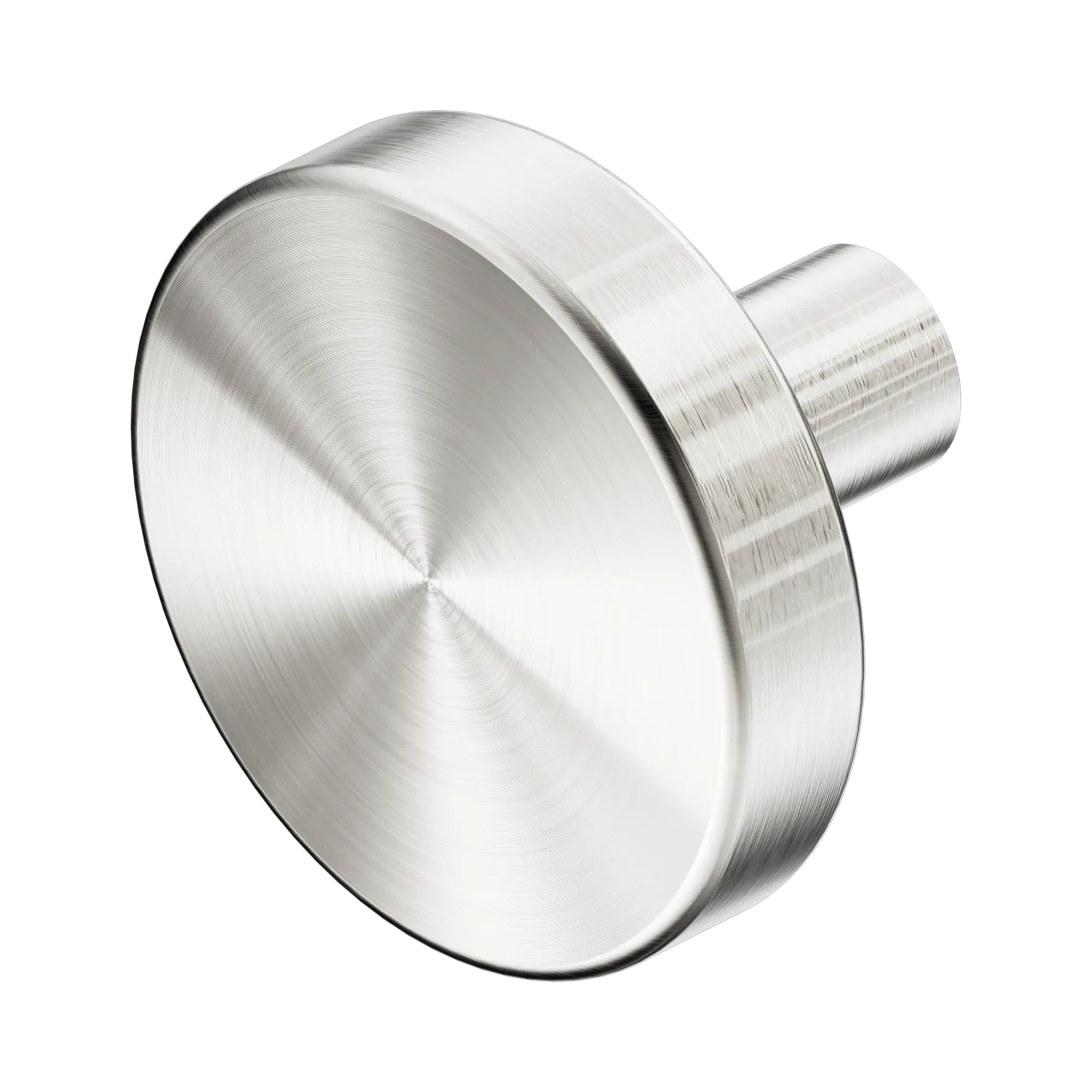 Nero Mecca Cabinet Knob 36mm Brushed Nickel