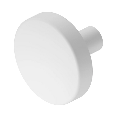 Nero  Mecca Cabinet Knob 36mm Matte White