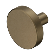 Nero Mecca Cabinet Knob – Ø36 Tumbled Antique Brass