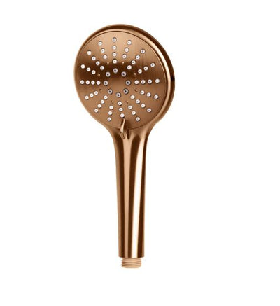 Meir Round Hand Shower Three Function Lustre Bronze