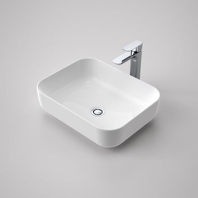 Caroma Tribute Above Counter Basin Rectangle 490mm