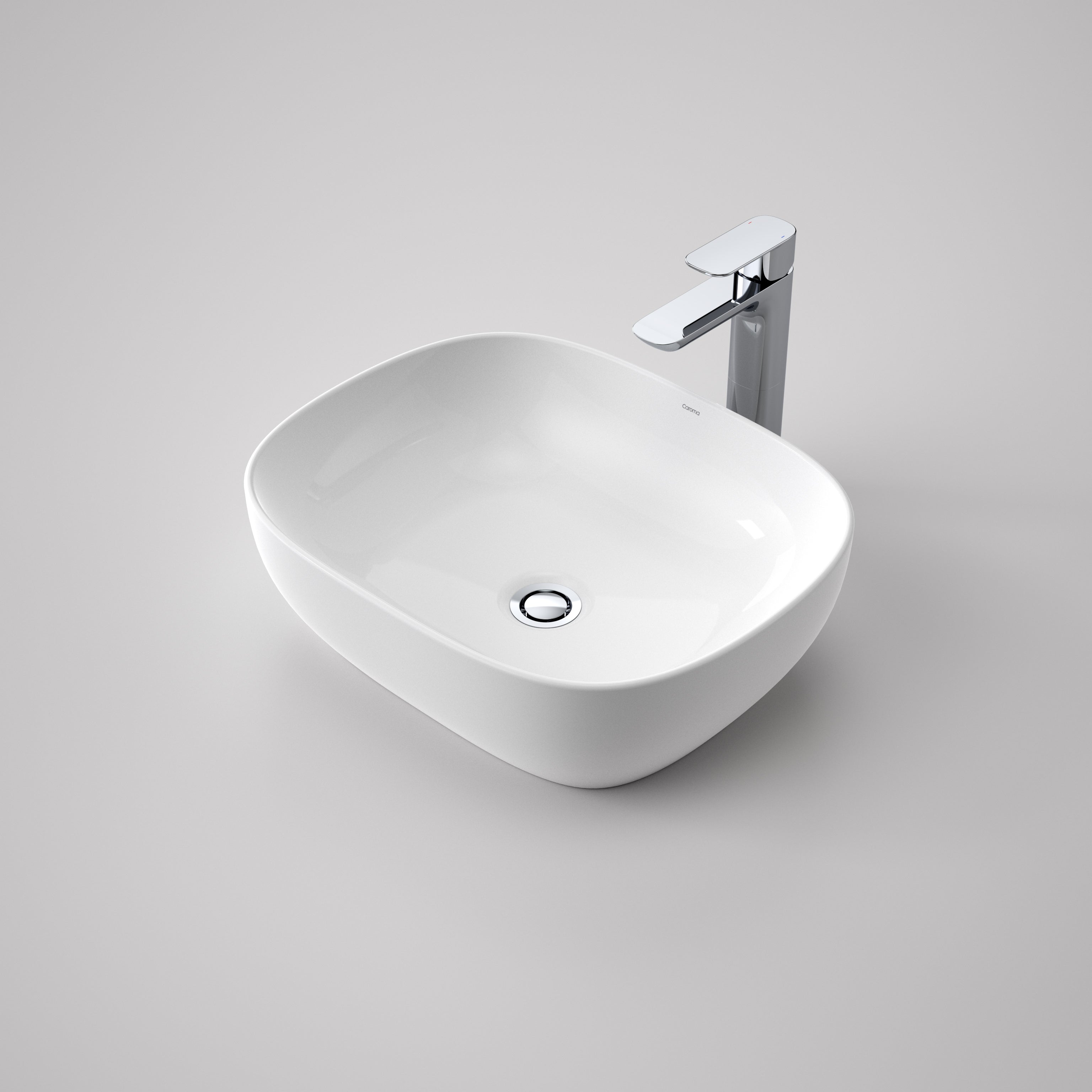 Caroma Tribute Above Counter 480mm Curved