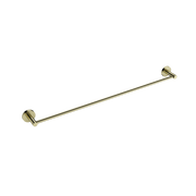 Mimi Single Towel Rail 600mm Brushed Brass