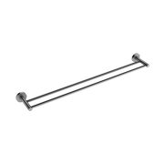 Mimi Cove  Double Towel Rail 600mm Gun Metal