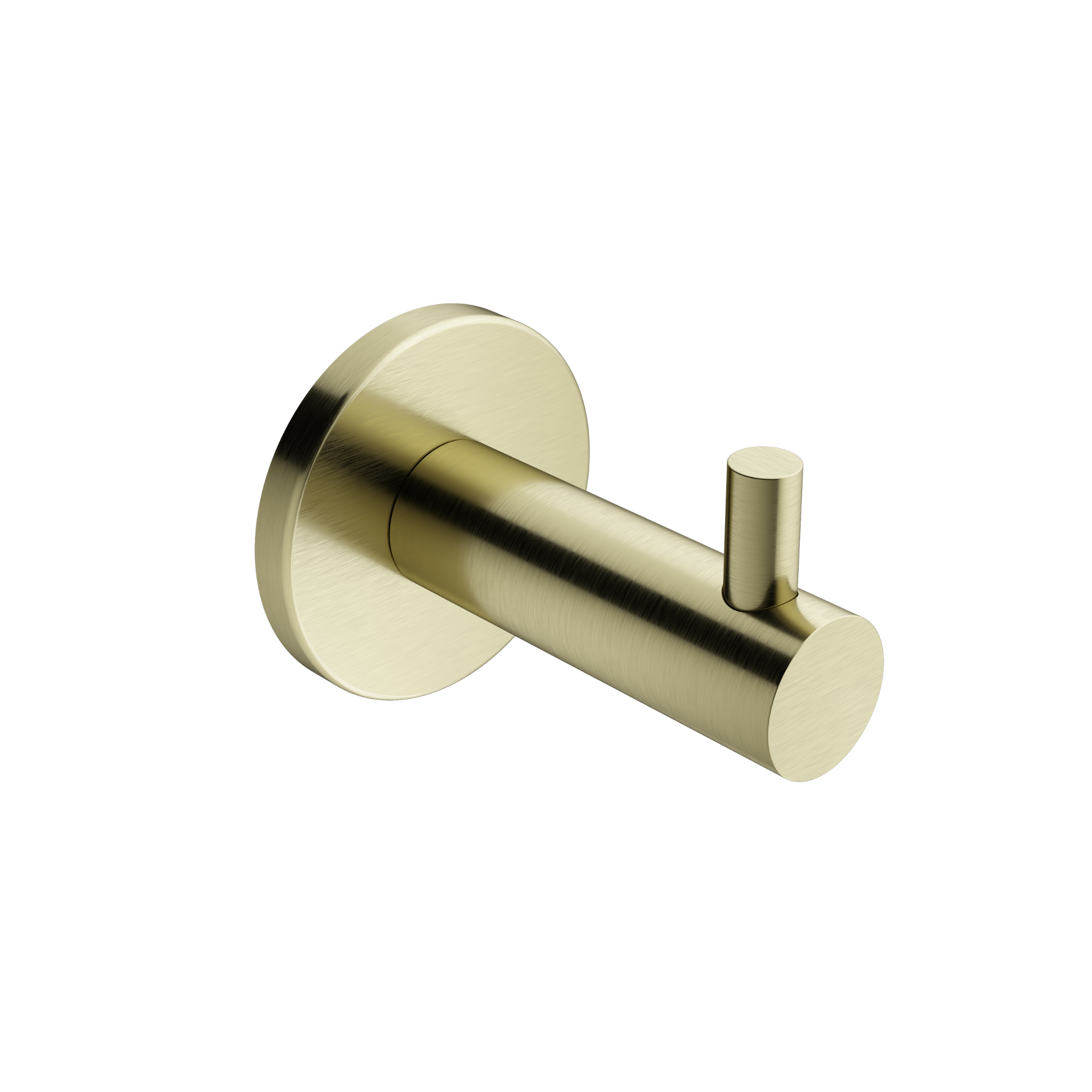 Mimi Robe Hook Brushed Brass