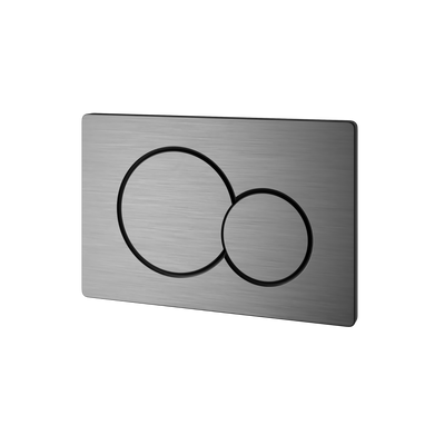 Mimi Cove In Wall Toilet Flush Plate Gun Metal