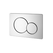 Mimi Cove In Wall Toilet Flush Plate Chrome