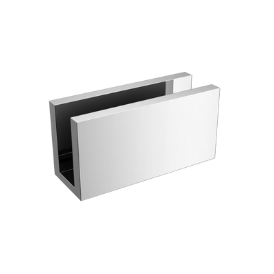 Mimi Cove Glass Fixing U Bracket Chrome