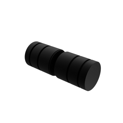 Mimi Cove Shower Door Round Handle Matte Black