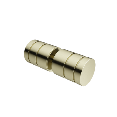Mimi Cove Shower Door Round Handle Brushed Brass
