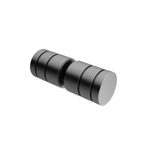 Mimi Cove Shower Door Round Handle Gun Metal