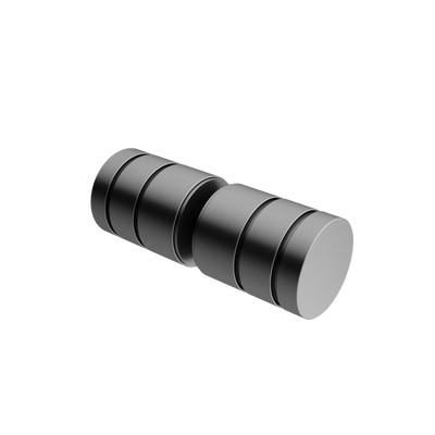 Mimi Shower Door Round Handle Gun Metal